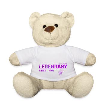 Legendary since 1991 Geschenk - Teddy - Weiß - Vorne