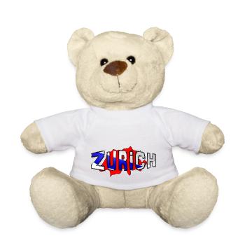 Zurich - Teddy Bear - white - Front