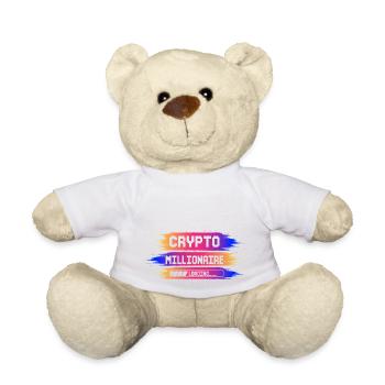Crypto Millionaire Loading - Nounours - blanc - Devant