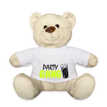 Party Gang - Teddy Bear - white - Front