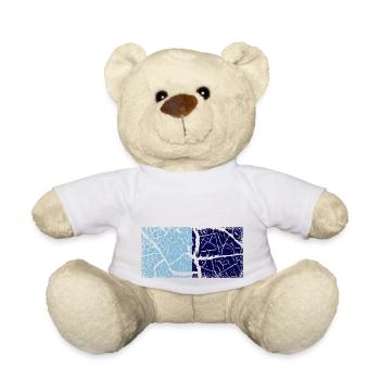 Dublin (County) - Teddy Bear - white - Front