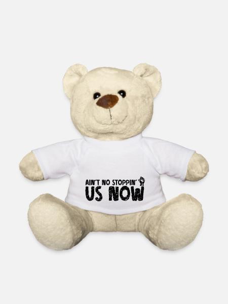 Es gibt jetzt kein Halten mehr für uns - Teddy - Weiß