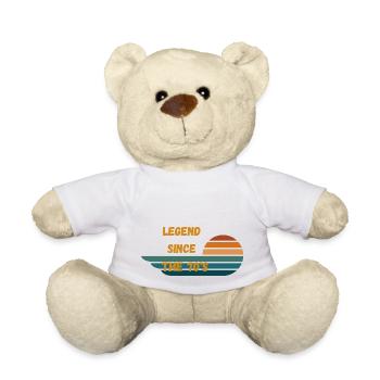 70's Baby - Teddy Bear - white - Front