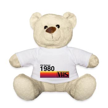Alte Schule 1980 - VHS - Teddy - Weiß - Vorne