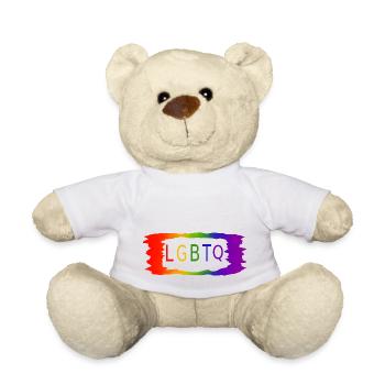 LGBTQ - Teddy - Weiß - Vorne