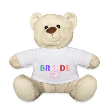 Zaumzeug - Ringfinger der Braut - Teddy - Weiß - Vorne