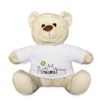 Mallorca im Sommer - Teddy - Weiß - Vorne