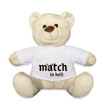match in hell - Teddy - Weiß - Vorne
