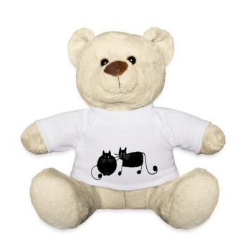 Katzen - Teddy - Weiß - Vorne