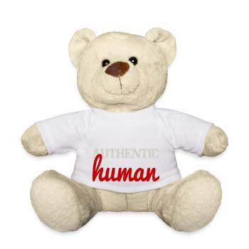 Authentic Human - Teddy Bear - white - Front