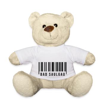 Schwabe Strichcode Bad Saulgau - Teddy - Weiß - Vorne