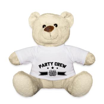 party crew - Teddy - Weiß - Vorne