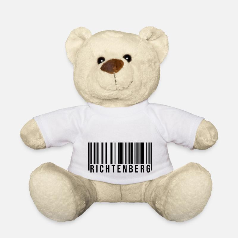 Richtenberg Strichcode - Teddy - Weiß