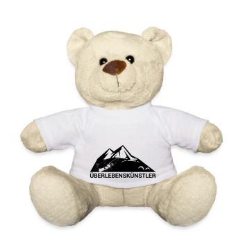 Survival-Ready #Überlebenskünstler - Teddy - Weiß - Vorne