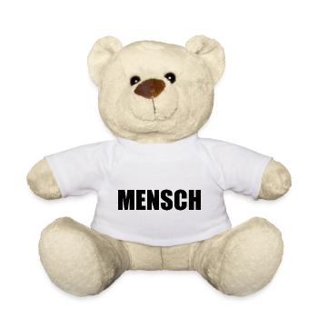 Mensch - Teddy - Weiß - Vorne