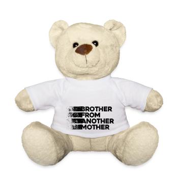 frère d’une autre mère. Parfait pour les cadeaux - Nounours - blanc - Devant