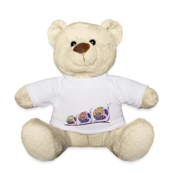Schnecken - Teddy - Weiß - Vorne