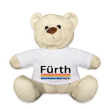Retro Vintage 70s 80s Style Fürth, Germany - Nounours - blanc - Devant