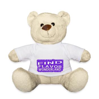 gift idea research humor adventure uncovering - Teddy - Weiß - Vorne