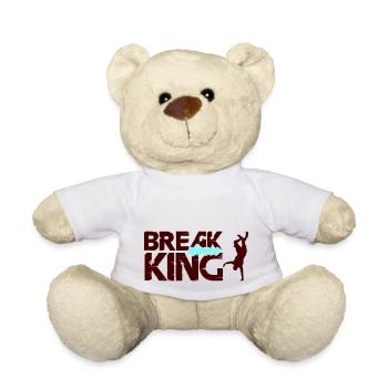 break dance king - Teddy - Weiß - Vorne
