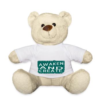 birthday enlightenment understanding bday sayings - Teddy - Weiß - Vorne