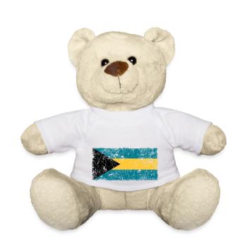 Bahamas Vintage - Teddy Bear - white - Front