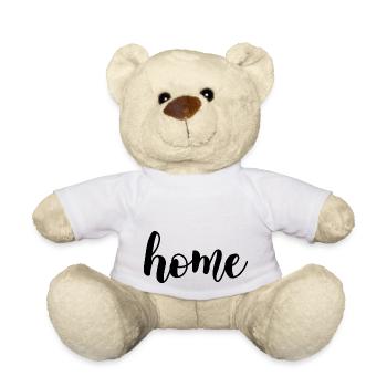 Home-Beschriftung - Teddy - Weiß - Vorne