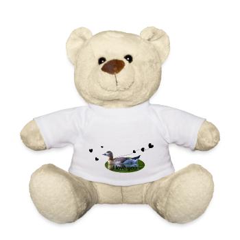 je t’aime je t’aime - Nounours - blanc - Devant