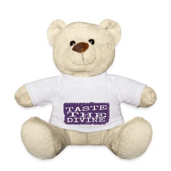 delightful dining cool culinary indulgence - Teddy Bear - white - Front