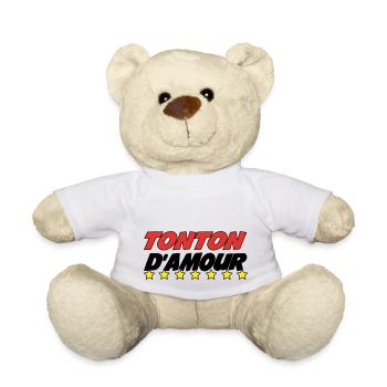 UNCLE of love - Teddy Bear - white - Front