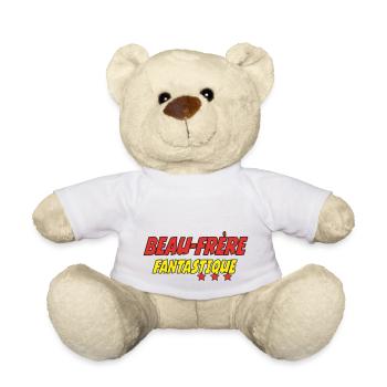 FANTASTIC brother-in-law - Teddy Bear - white - Front