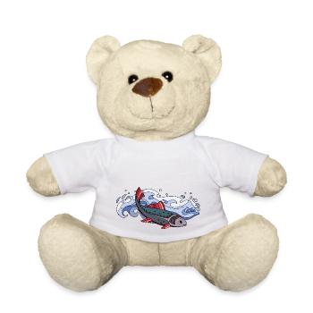Poisson - Nounours - blanc - Devant
