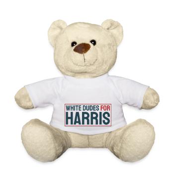 White-Dudes-For-Harris - Teddy - Weiß - Vorne