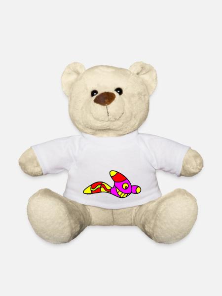 Wurm kids shirt - Teddy Bear - white