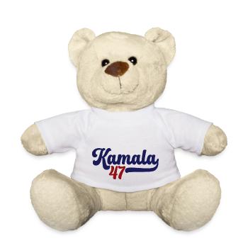 KAMALA HARRIS Amérique - Nounours - blanc - Devant