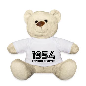 Limitierte Auflage von 1954 - Teddy - Weiß - Vorne