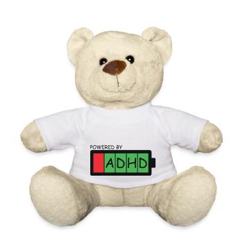 ADHS - Teddy - Weiß - Vorne