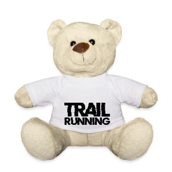 Trail Running Sports - Teddy Bear - white - Front