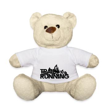 Trail Running Sports - Teddy Bear - white - Front