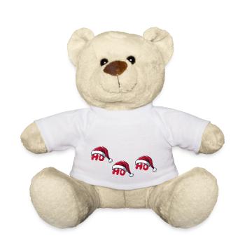 weihnachtsmann ho ho ho - Teddy - Weiß - Vorne