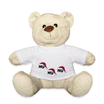 weihnachtsmann ho ho ho - Teddy - Weiß - Vorne