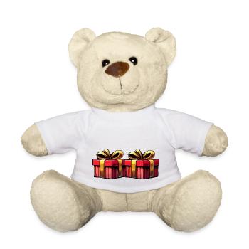 Cadeaux - Nounours - blanc - Devant