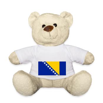 Bosnie-Herzégovine - Nounours - blanc - Devant