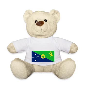 Christmas Islands - Teddy Bear - white - Front