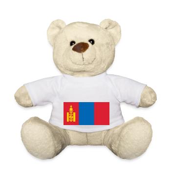 Mongolie - Nounours - blanc - Devant