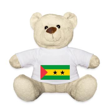 São Tomé und Príncipe - Teddy - Weiß - Vorne