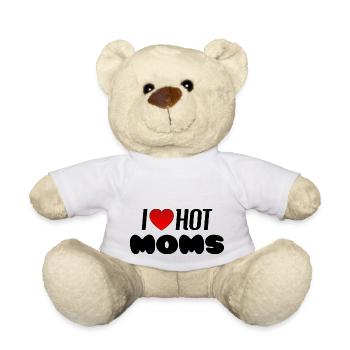 J’adore les mamans sexy - Nounours - blanc - Devant