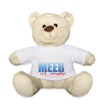 Meer ist mehr - Teddy - Weiß - Vorne