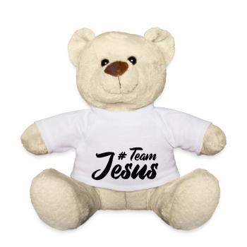 L’équipe Jésus - Nounours - blanc - Devant