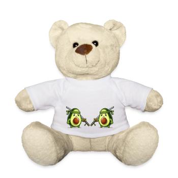 Avocat Samouraï 2 - Nounours - blanc - Devant